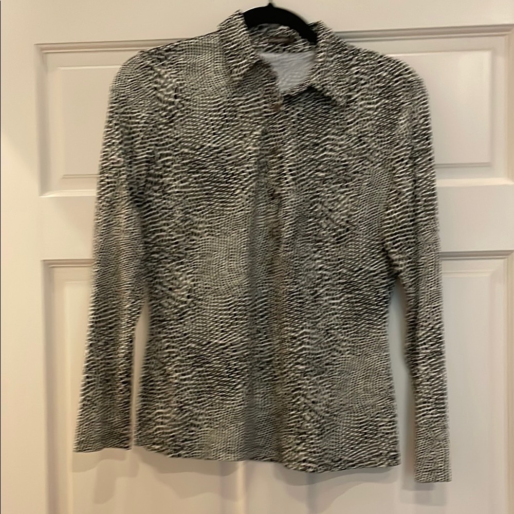 j mclaughlin shirt. size S.